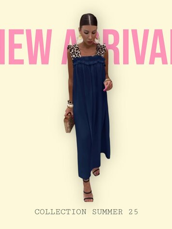 Paris Dress Savanna Navy