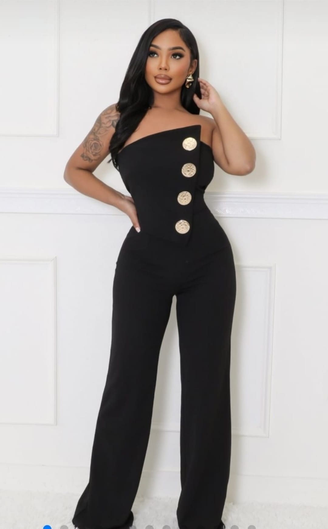 MAUD HELINE マウドヘリン　ROMANTIC JUMPSUIT Minette Jump Suit #2431 – ZYMdancestyle