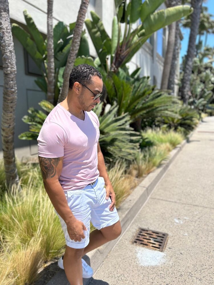 Robeaux Robeaux V Neck Classic- #208 Pink