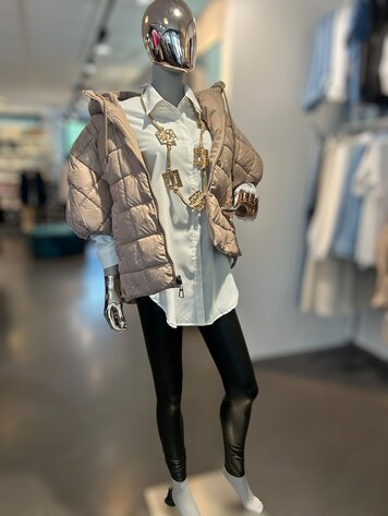 Germany Modern Matrix Puffer-Taupe