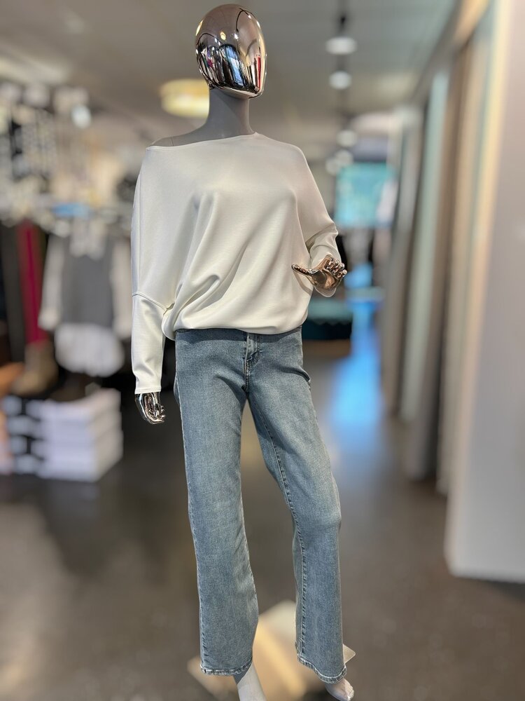 USA Boatneck Perfect Tunic-Off White