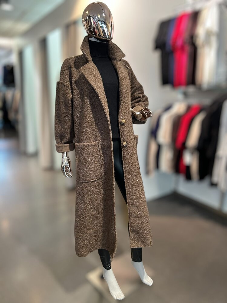 Germany Being Me Long Jacket Brown