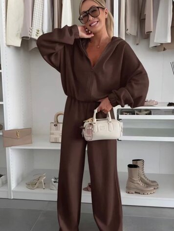 Paris Cozy Chic Set - Chocolate A2218