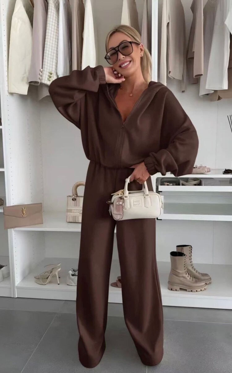 Paris Cozy Chic Set - Chocolate A2218
