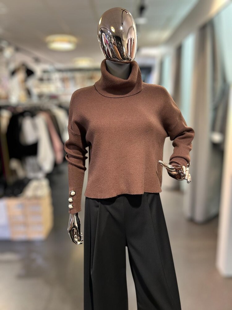 Paris Sweater Brown  ZS1119