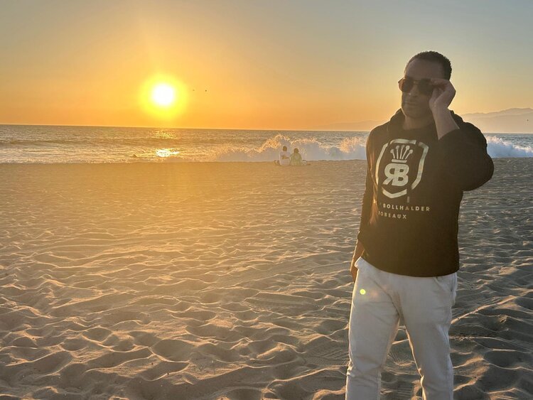 Robeaux RB Lightweight Hoodie-Gold Logo