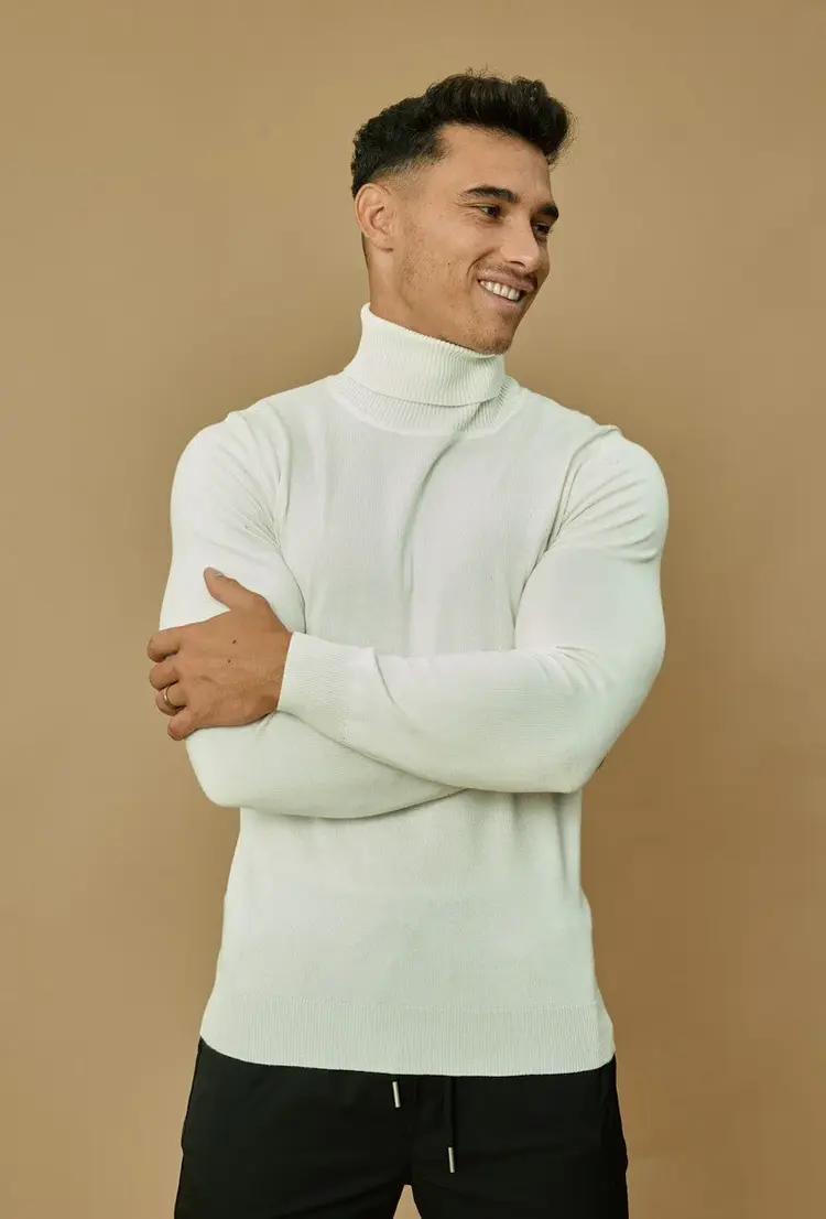 Paris Turtleneck- White