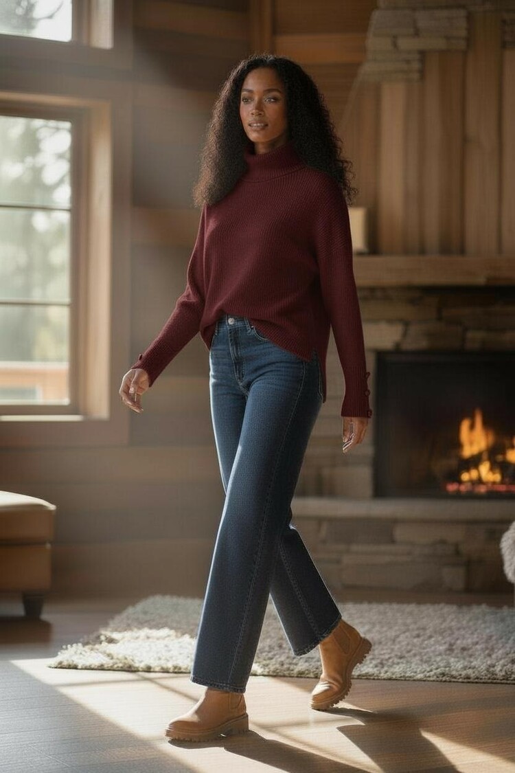 Paris Sweater Wine ZS1119