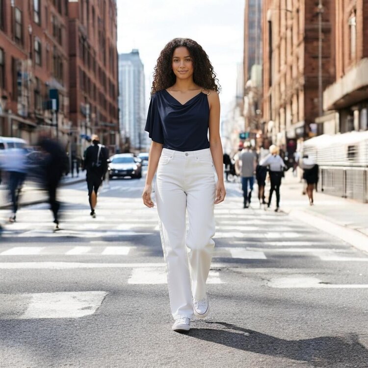 Paris Lightweight Jersey Top - 1515B