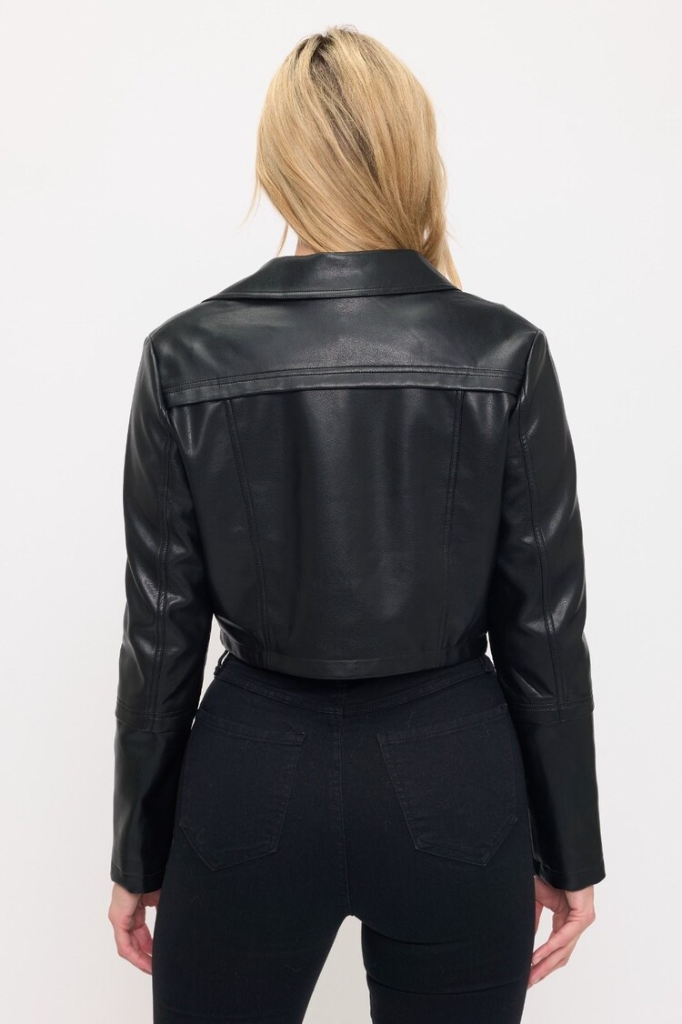 USA Reese cropped Utility Jacket