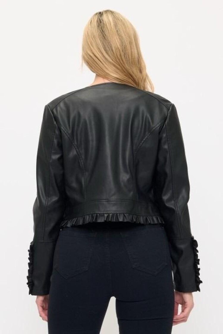 USA Vegan Leather Jacket LJ0167