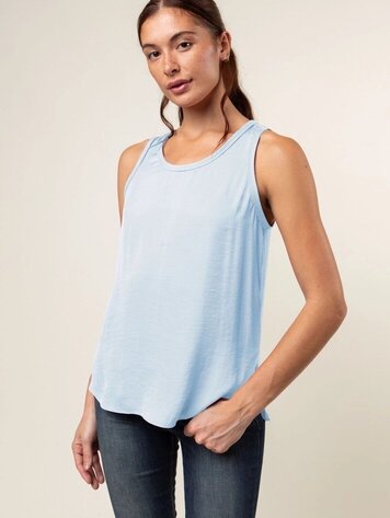 USA Scoop Neck Tank Top-VT114122-