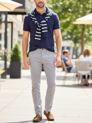 Robeaux Robeaux Premium Denim Light Grey -A008