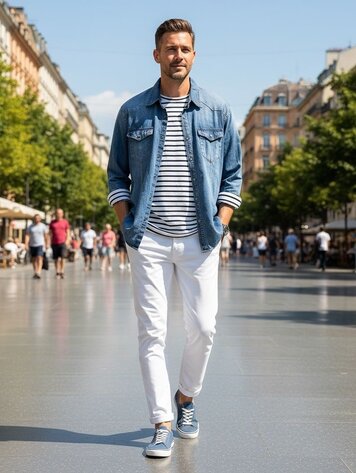 Paris CA-004RBX Denim Wash  Dark