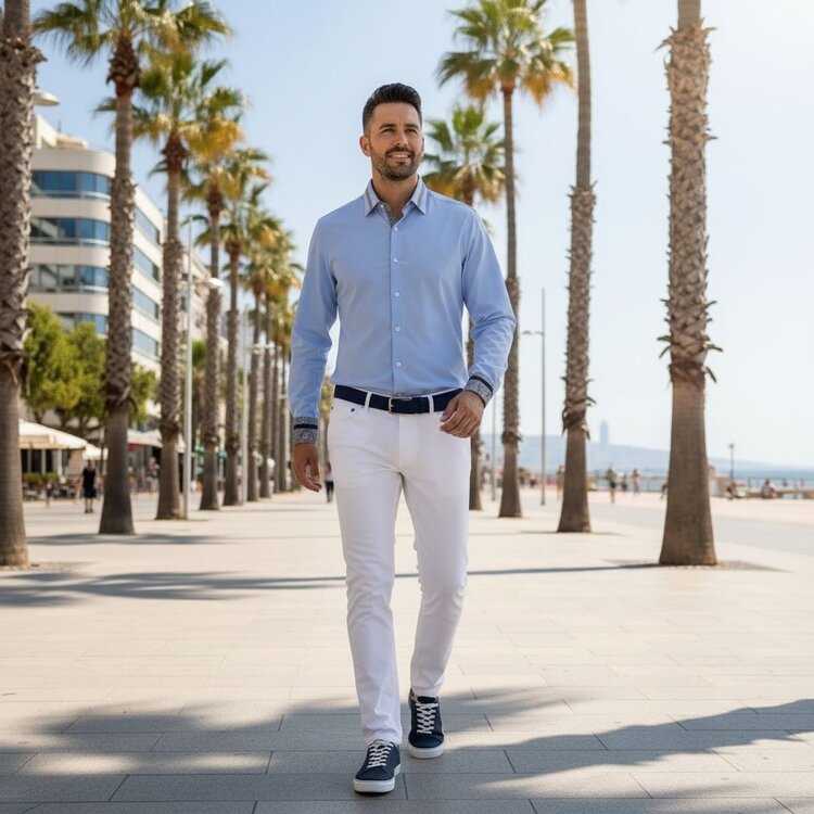 Robeaux Santorini- Light Blue