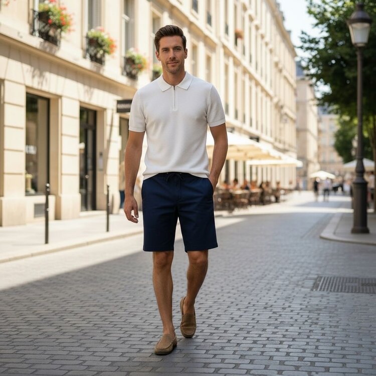 Paris Viscose Polo -M686-39