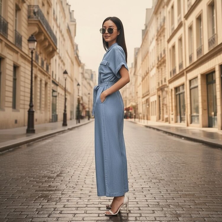 Paris Eco Chic Tencel Jumpsuit