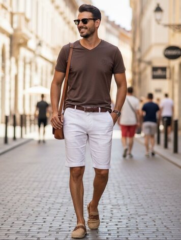 Robeaux V Neck Classic-#59 Coffee