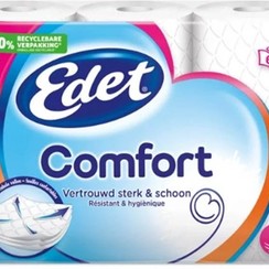 Edet Comfort 3-laags Toiletpapier – 60 Rollen