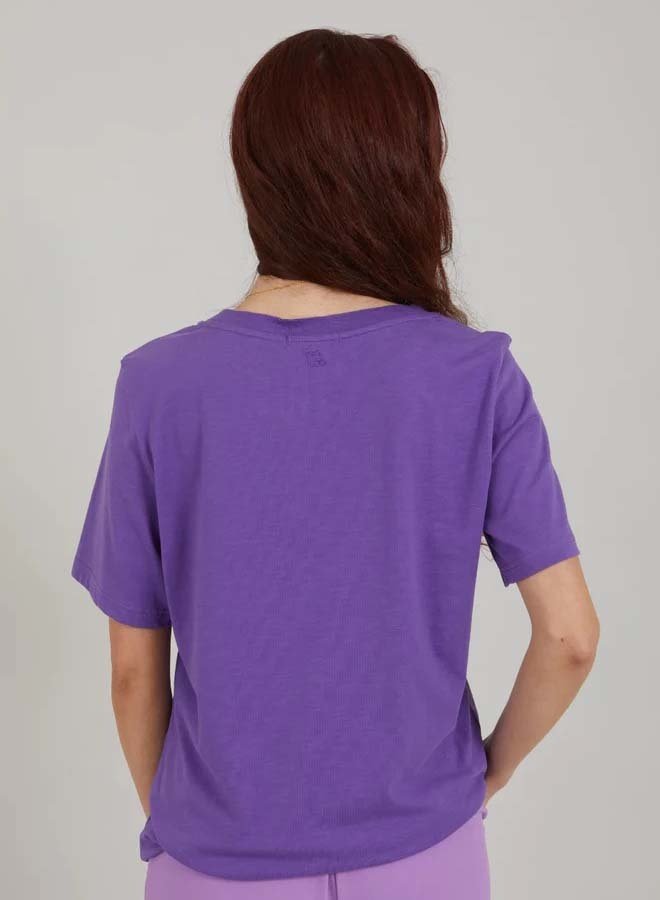 CC Heart regular t-shirt | Warm purple - 803