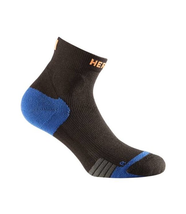 HERZOG PRO Compressie Enkelsokken Zwart