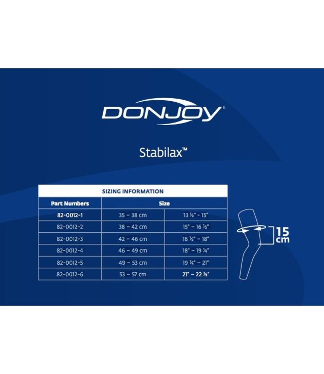 DJO Global Donjoy Stabilax