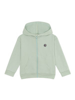 Petit Bateau Sweatshirt met rits en kap in fleece