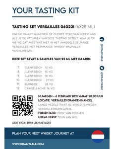 Versailles Tasting set Versailles 4 Tubes 4x 25 ML