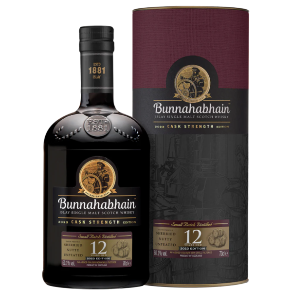 Bunnahabhain Bunnahabhain 2023 12y Sherried Nutty Unpeated 0,7L