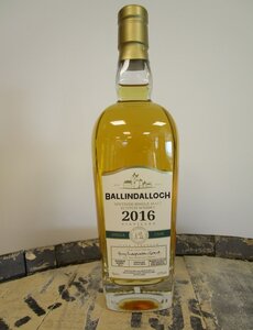 Ballindalloch 2016 Bourbon Cask Nr 5o,7L