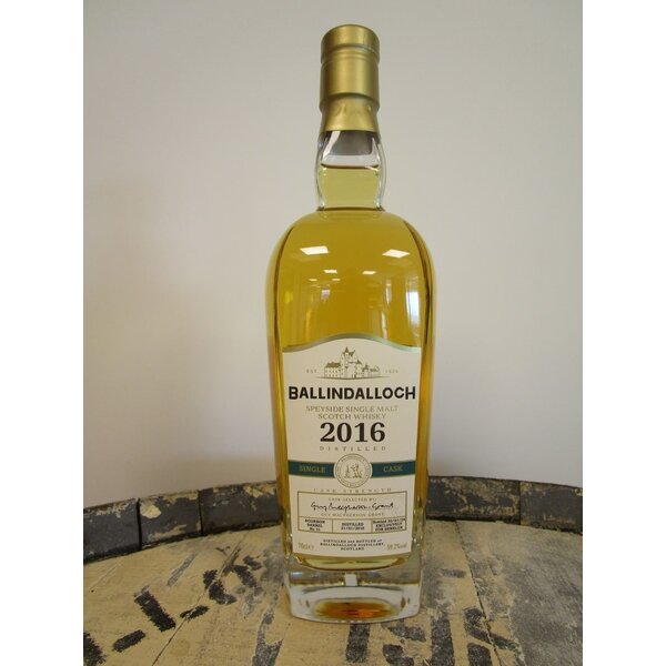 Ballindalloch 2016 Bourbon Cask NR 31 0,7L