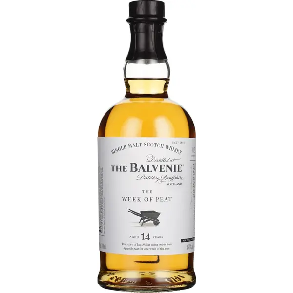 The Balvenie The Balvenie the week of Peat Single Malt scotch 14YO 0,7L