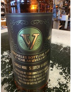  Versailles botteling 5 jarig bestaan Benrinnes 13Y Oloroso 52,4%
