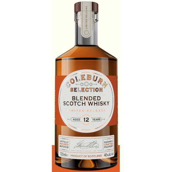 Aceo Spirits Coleburn Blended Scotch 12 PX & Port