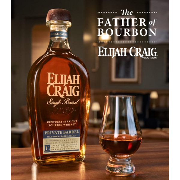 Elijah Craig private barrel 62.7%