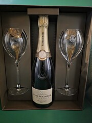  Louis Roederer Gift Pack met Flutes