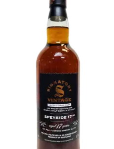  Signatory Secret Speside (M)  17YO CS Oloroso