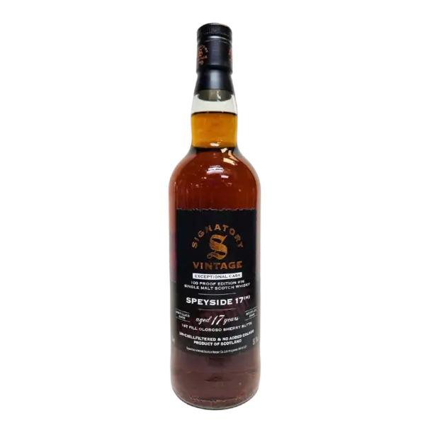 Signatory Secret Speside (M)  17YO CS Oloroso