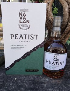  Kavalan Peatist Bourbon 54,8%