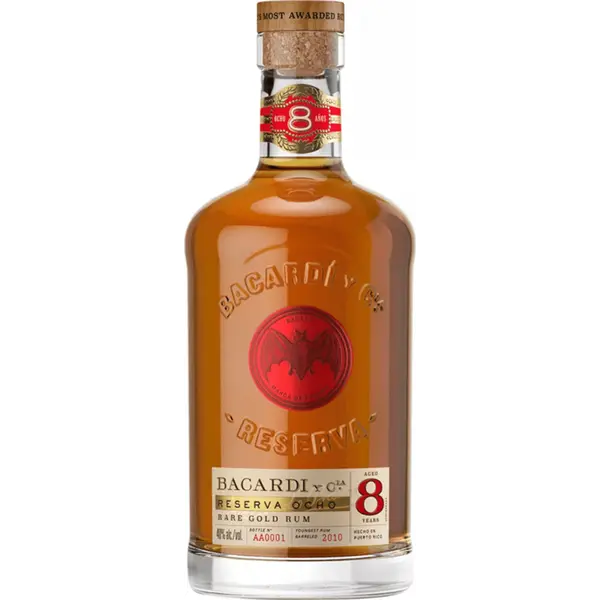 Bacardi Bacardi 8 YO rare gold Reserva Ocho