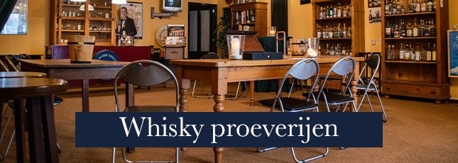 Whisky en whiskey - groot assortiment op voorraad - ook proeverijen - Versailles Nijmegen