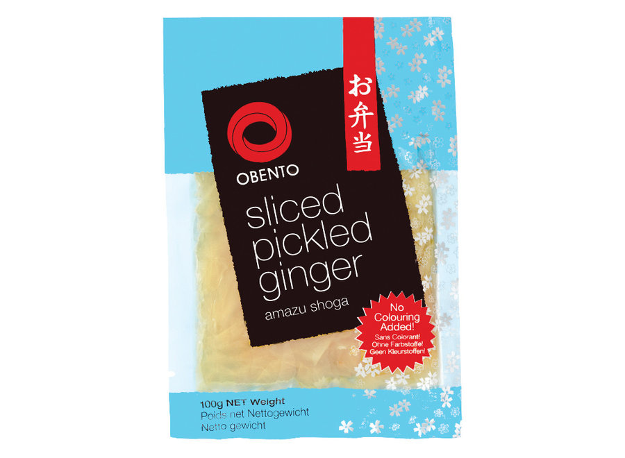 Obento Sliced Pickled Ginger 100 G