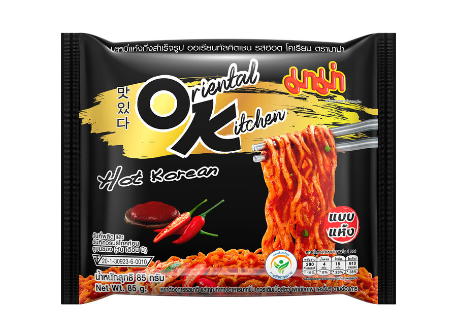 Mama Instant Noodle Hot Korea Flavour 85 Gr.