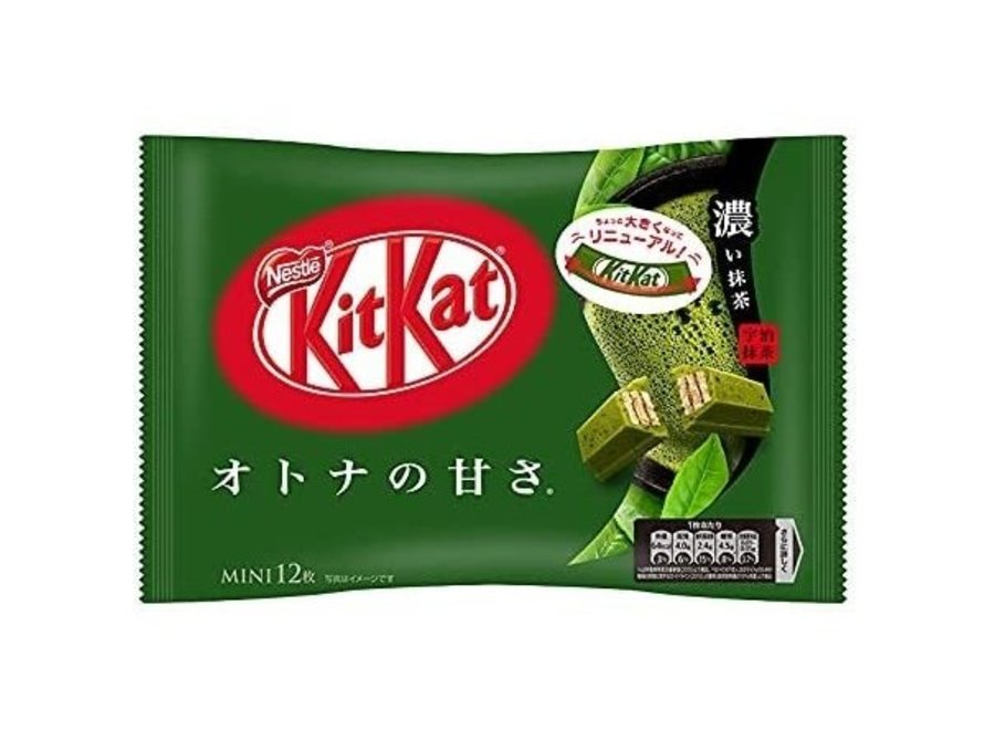 Kitkat Mini Strong Green Matcha - Japanese Original