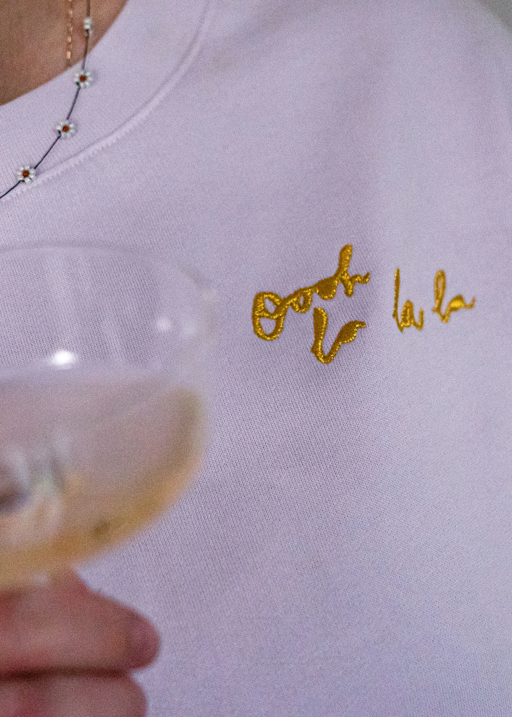Atelier POMME WMN EASY SWEAT - LUCKY LILA