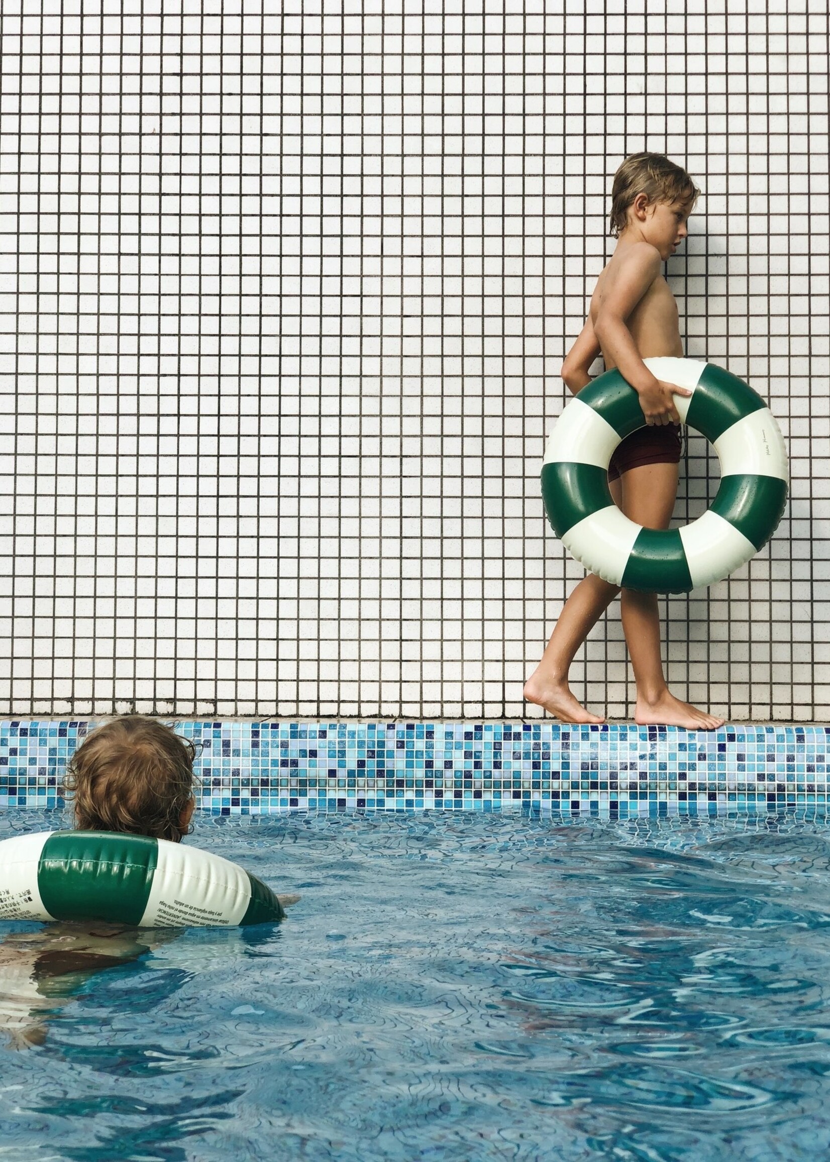 PETITES POMMES PETITES POMMES ICONIC FLOATS - OXFORD GREEN