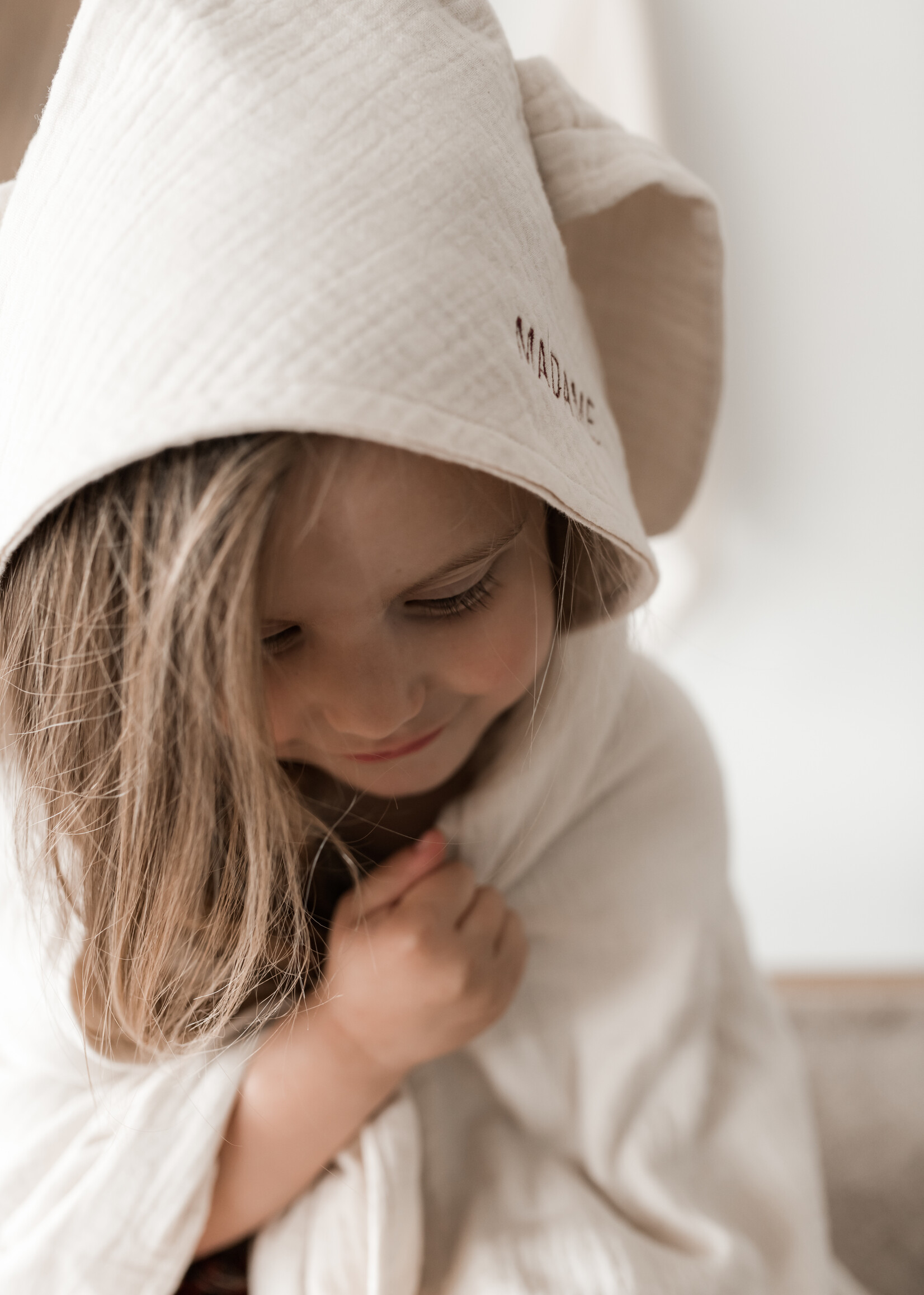 Atelier POMME SOFT MUSLIN BATH CAPE