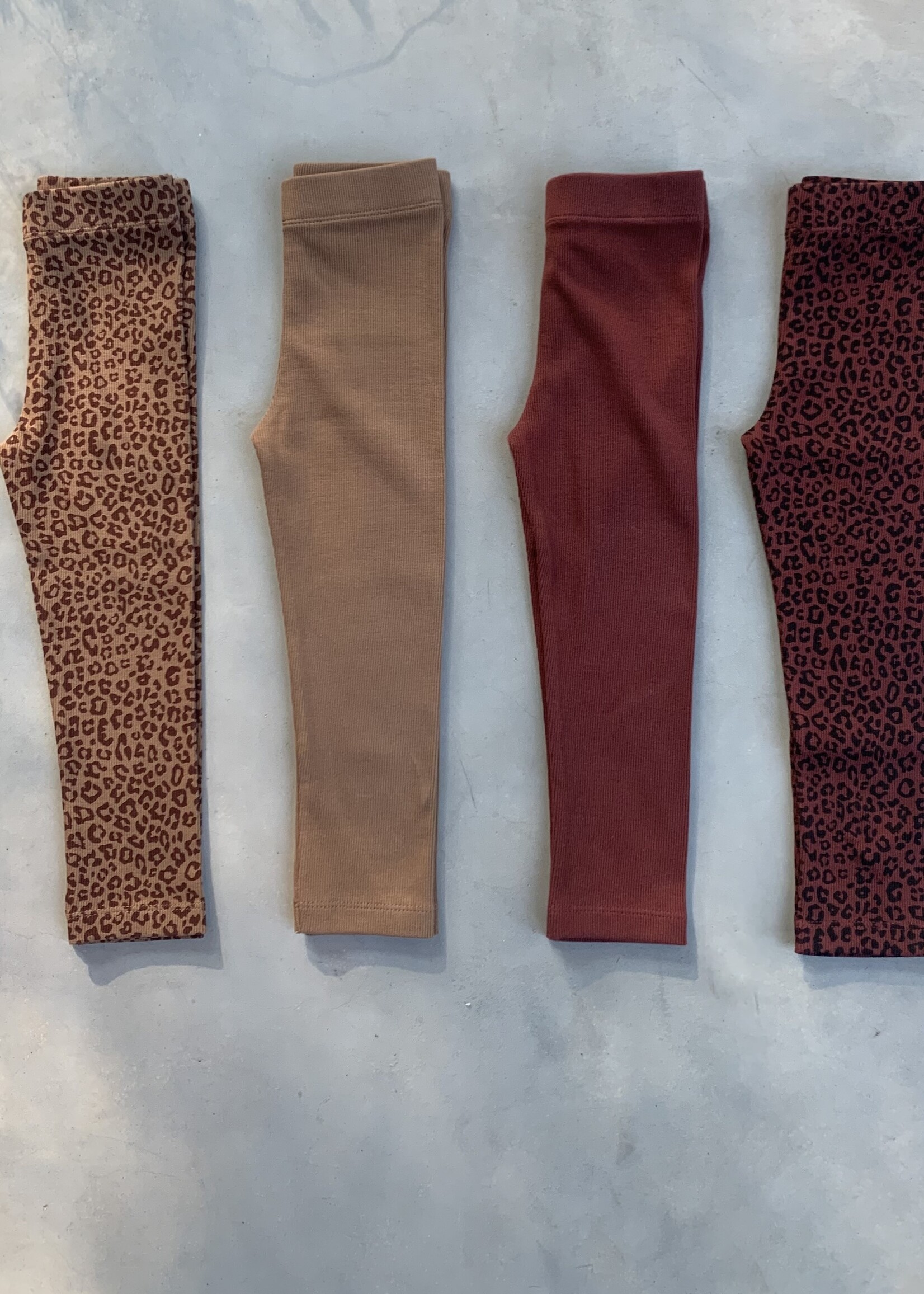 Atelier POMME HAPPY PANTS - LEOPARD BROWN