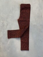 Atelier POMME HAPPY PANTS - LEOPARD CHERRY