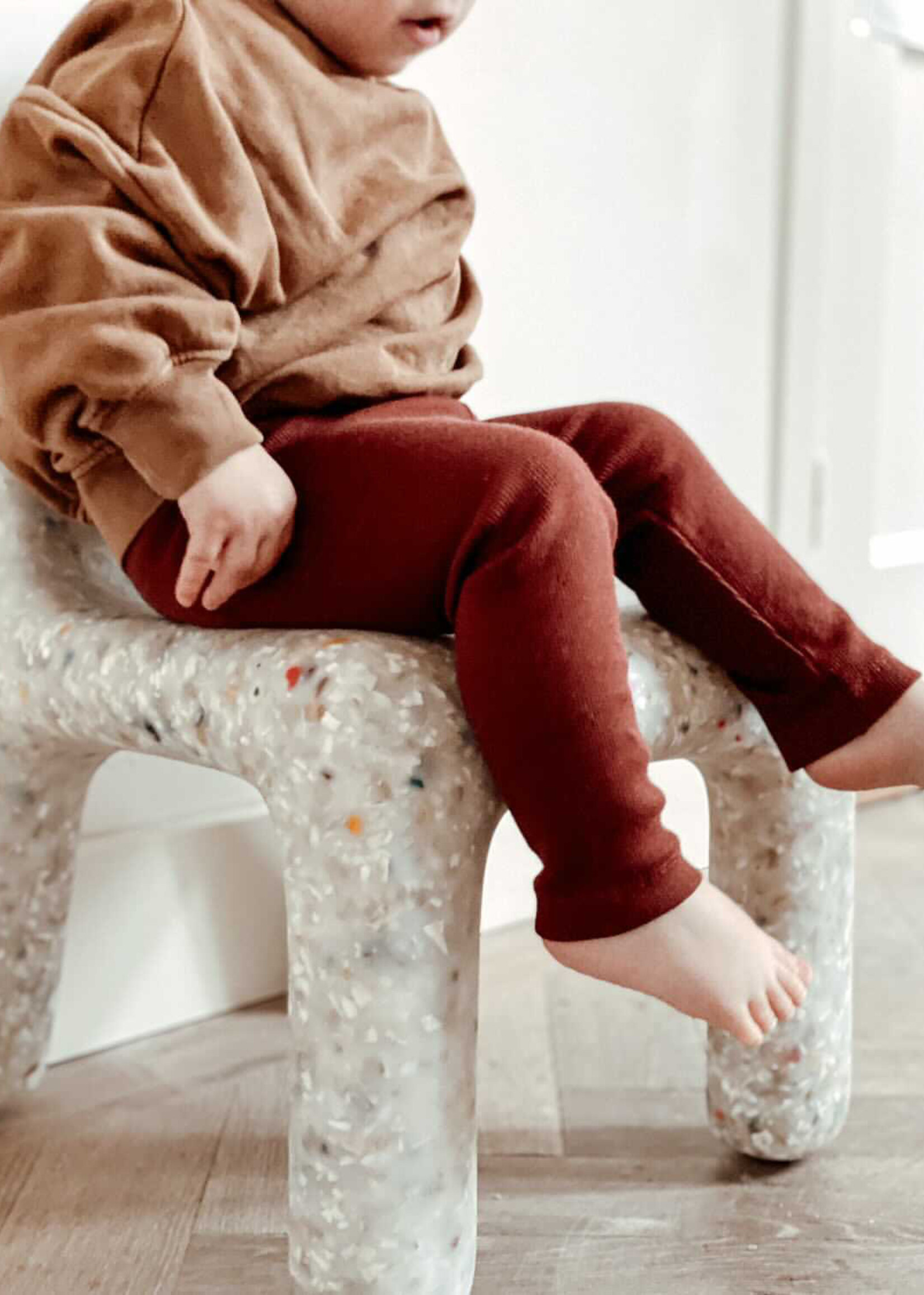 Atelier POMME HAPPY PANTS - CHERRY RED